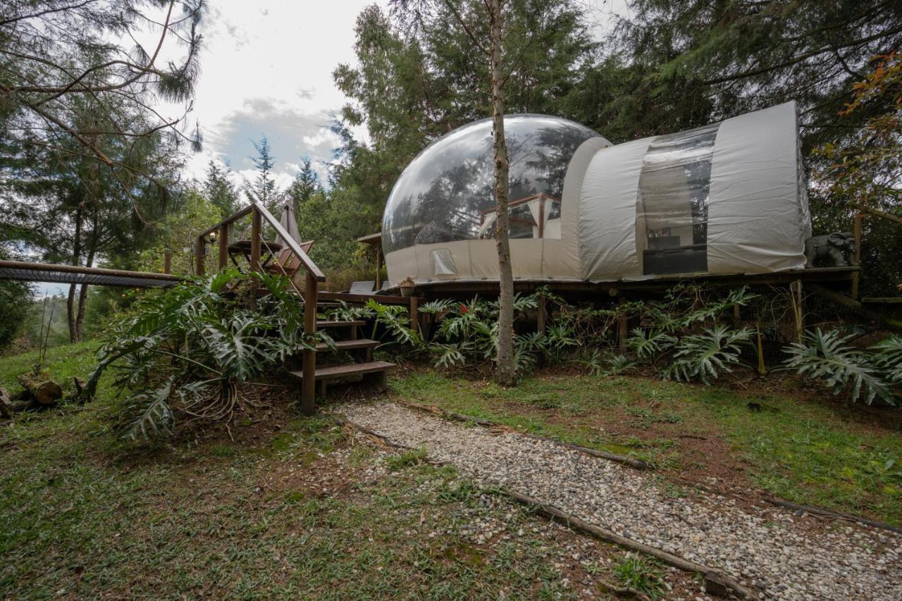Bubblesky Glamping 40 Min From Medellin Hotel El Retiro  Buitenkant foto