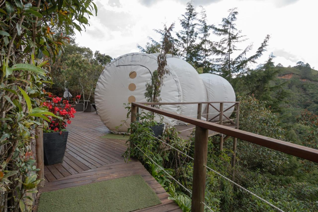 Bubblesky Glamping 40 Min From Medellin Hotel El Retiro  Buitenkant foto