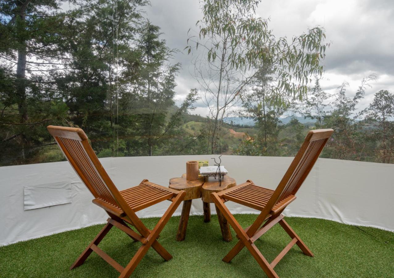 Bubblesky Glamping 40 Min From Medellin Hotel El Retiro  Buitenkant foto