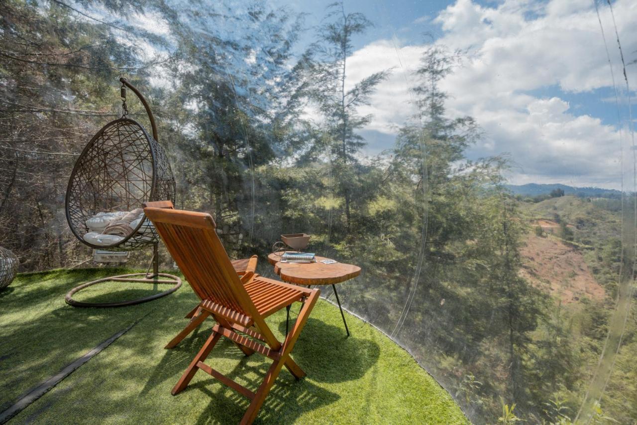 Bubblesky Glamping 40 Min From Medellin Hotel El Retiro  Buitenkant foto