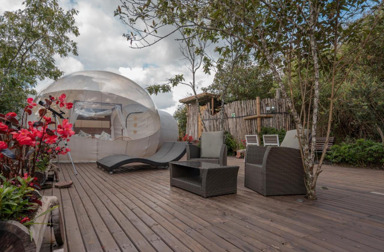 Bubblesky Glamping 40 Min From Medellin Hotel El Retiro  Buitenkant foto
