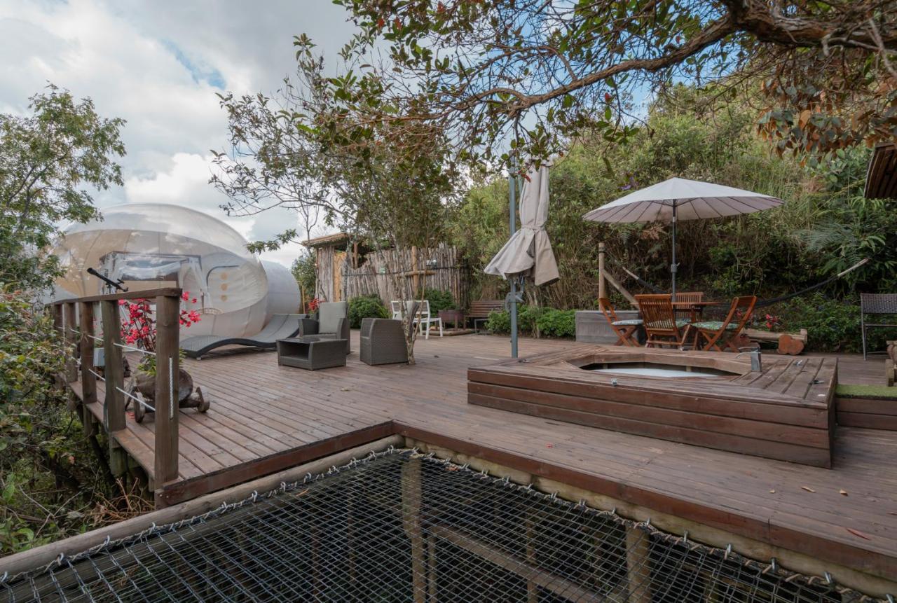 Bubblesky Glamping 40 Min From Medellin Hotel El Retiro  Buitenkant foto