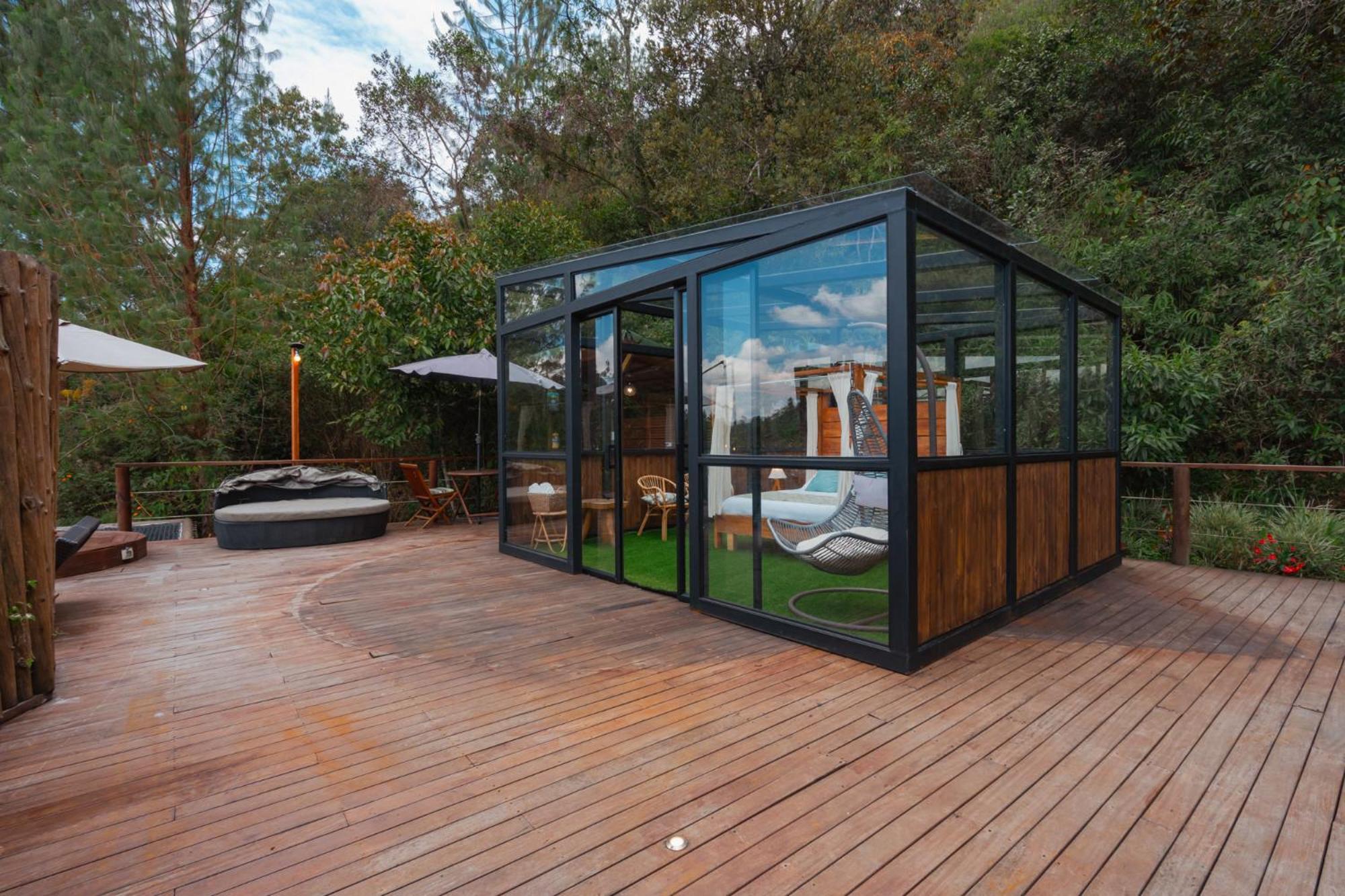 Bubblesky Glamping 40 Min From Medellin Hotel El Retiro  Buitenkant foto