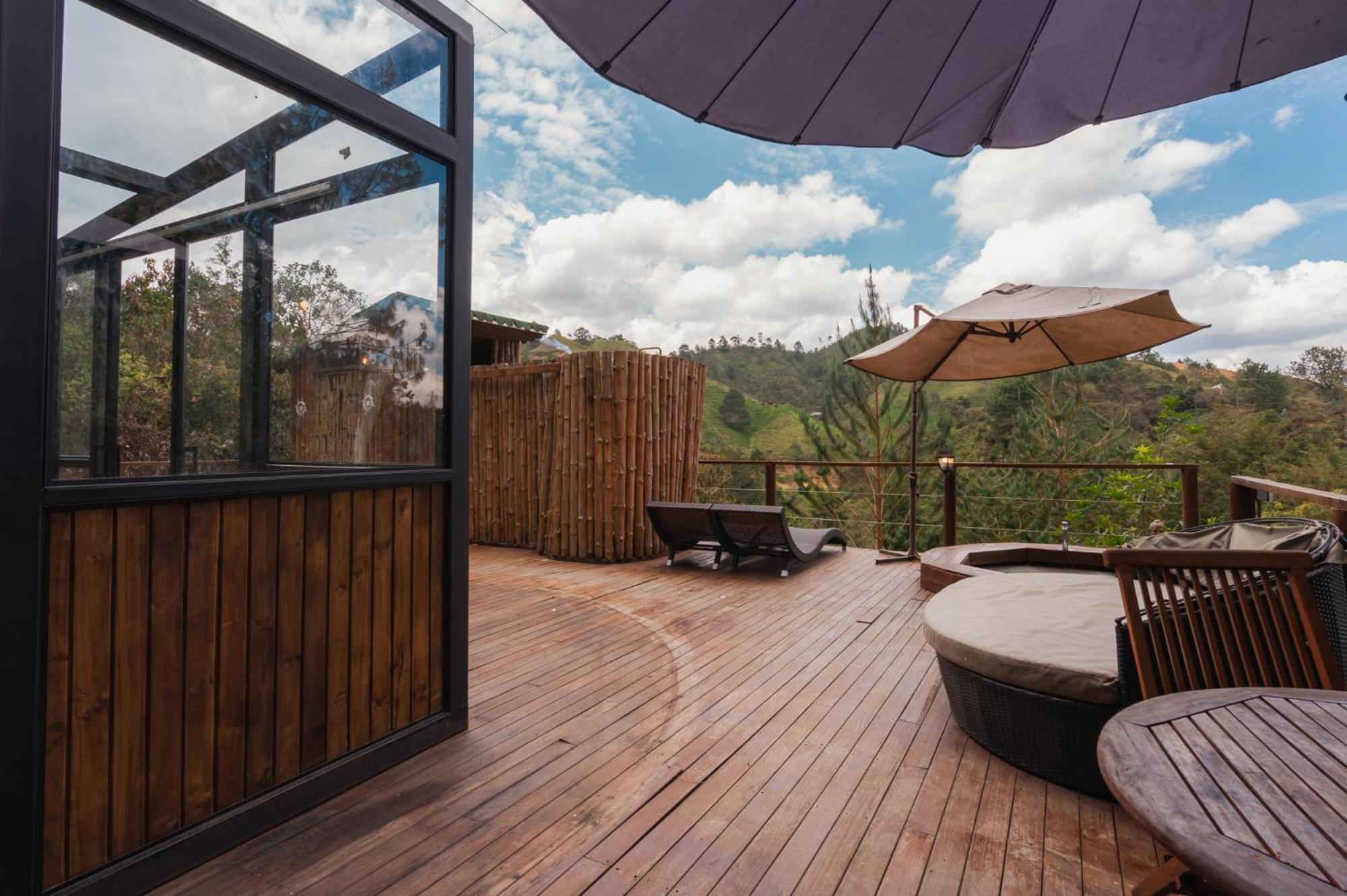 Bubblesky Glamping 40 Min From Medellin Hotel El Retiro  Buitenkant foto