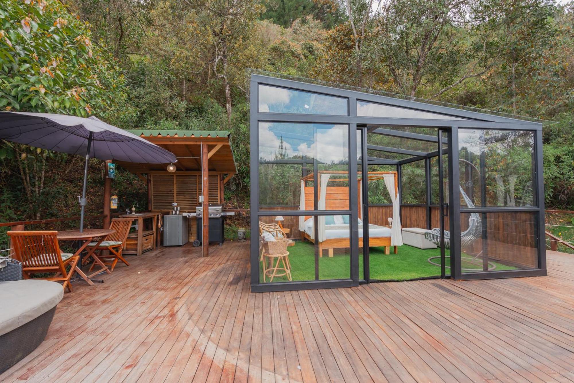 Bubblesky Glamping 40 Min From Medellin Hotel El Retiro  Buitenkant foto